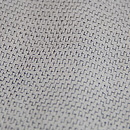 白地十字絣越後上布　質感・風合