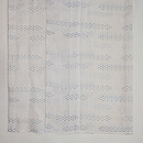 水たまり文様越後上布　上前