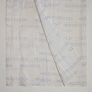 水たまり文様越後上布　上前