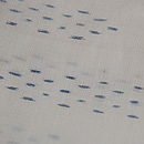 水たまり文様越後上布　質感・風合