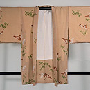 笹に雀文様羽織　正面