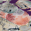 フルーツバスケットの創作名古屋帯　質感・風合