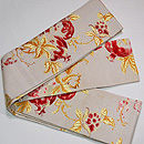 ザクロの織り半幅帯　帯裏