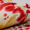 ザクロの織り半幅帯　前柄