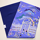 間垣に木戸四季の草花名古屋帯 帯裏