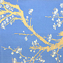 龍村光峯作 「清水裂」袋帯　前柄