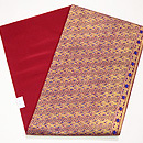 インドネシア金更紗名古屋帯　帯裏