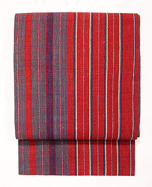 インドネシア バリ縞名古屋帯