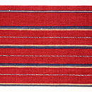 インドネシア バリ縞名古屋帯　前柄