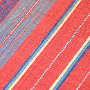 インドネシア バリ縞名古屋帯　質感・風合