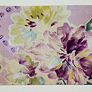 花瓶に林檎名古屋帯　前柄