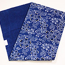 浦野理一作 流水に桜型染め名古屋帯 帯裏