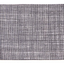 越後上布格子の名古屋帯 前柄