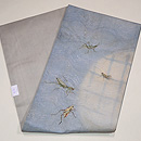 虫尽くし刺繍の名古屋帯 　帯裏