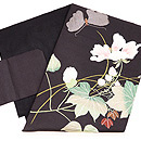 芙蓉にチョウの付帯　帯裏