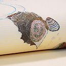 貝尽くしの刺繍名古屋帯　質感・風合