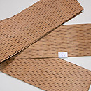 芭蕉布雨絣の半幅帯　帯裏