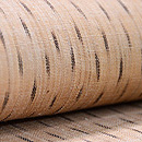 芭蕉布雨絣の半幅帯　質感・風合