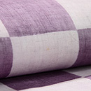 市松柄半幅帯　前柄