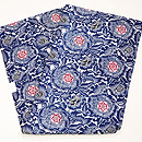 浦野理一作 牡丹唐草型染め名古屋帯　帯裏