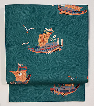 戦船の図名古屋帯