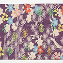 御所解き崩し名古屋帯　前柄