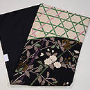 疋田染め桜の図名古屋帯　帯裏