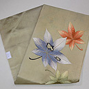 紅葉の刺繍名古屋帯 帯裏