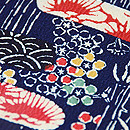 浦野理一作 紅型エ霞吉祥紋名古屋帯　質感・風合