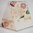 龍村平蔵作金更紗大唐花錦丸帯 帯裏