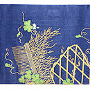 梅に鶯と蔦唐草の小袖くずし名古屋帯 前柄