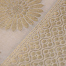 ベナレスシルク名古屋帯　織り出し