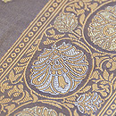 ベナレスシルク名古屋帯　織り出し