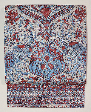 インド更紗名古屋帯