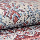 インド更紗名古屋帯　質感・風合