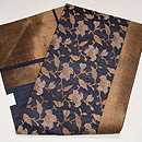 インド紋織り名古屋帯　帯裏