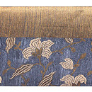 インド紋織り名古屋帯　前柄