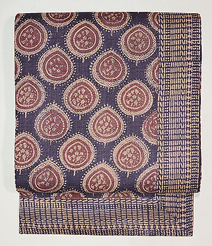 ブロックプリント名古屋帯