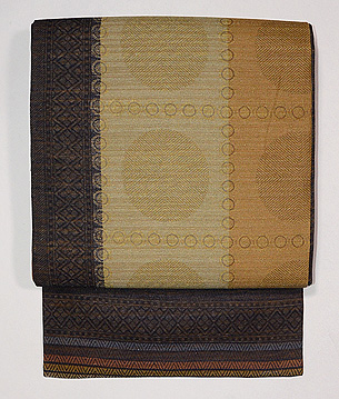 タッサーシルク名古屋帯