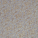 グレー紋織り名古屋帯　質感・風合