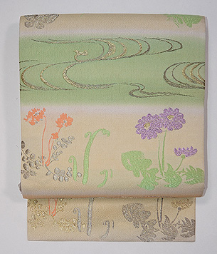 春野の織り名古屋帯