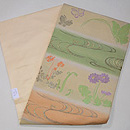 春野の織り名古屋帯　帯裏