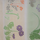 春野の織り名古屋帯　前柄