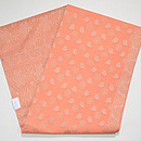 薄紅色木綿地名古屋帯　帯裏