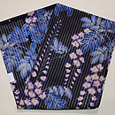 藤の花染め名古屋帯　帯裏