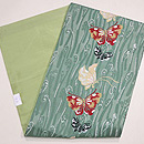 蝶々の織名古屋帯　帯裏