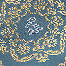 龍村晋製　天平纐纈鴛鴦錦袋帯　質感・風合