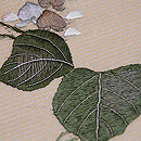 葛の刺繍夏名古屋帯　質感・風合