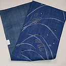 すすきと蛍火の名古屋帯　帯裏