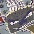 短冊文様名古屋帯 質感・風合